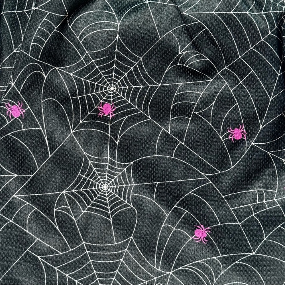 The DRIP SHOP Dark Web Shorts Boys XXL 16 2XL Spiderwebs Pink Spiders Basketball - Picture 3 of 9